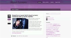 Desktop Screenshot of miguelcarmona.com